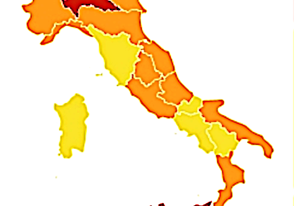 Restrictions 2021 en Italie jusqu'au 15 février